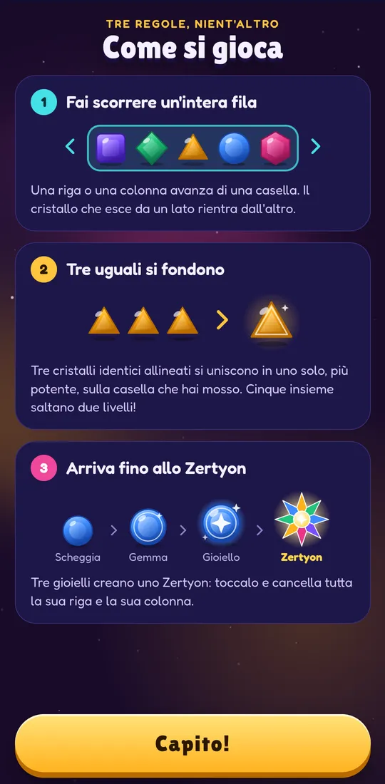 Screenshot di Zertyzzle: Tre regole, tutto qui